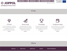 Tablet Screenshot of joppol.pl